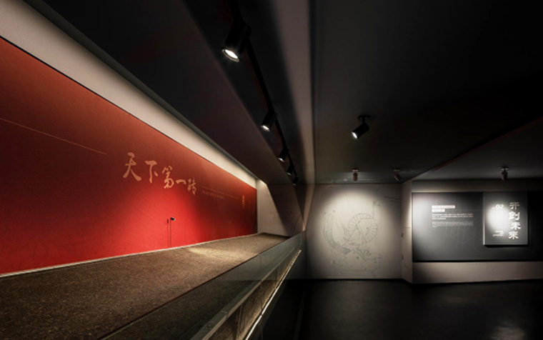中国青砖茶未来实践展示馆灯光效果