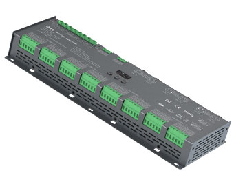12-24VDC 40路x3A 恒压DMX512解码器 D40