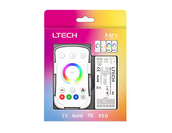 单区RGBCW RF 2.4G无线LED控制器 M5A+P5
